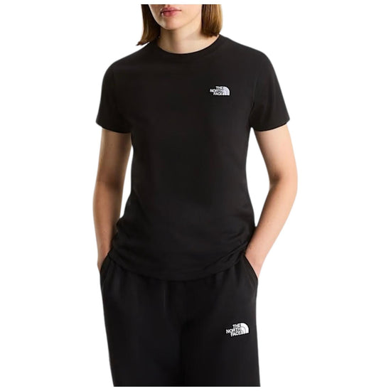 T-shirt evolution simple dome slim Black W EVO SD SLIM BLACK THE NORTH FACE 