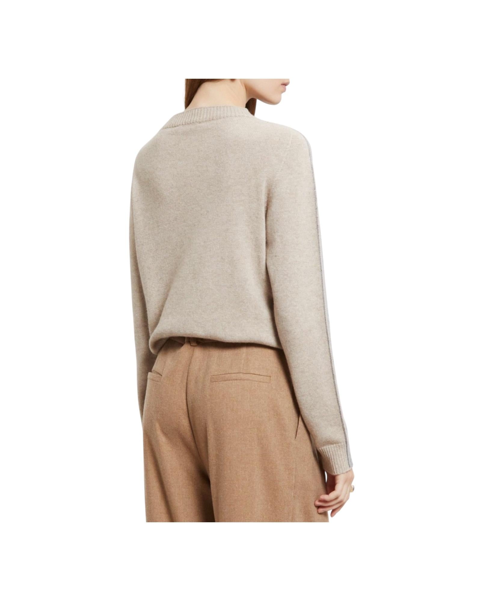 Maglia bicolore misto lana FLI DK9225 UNICA OTTOD'AME