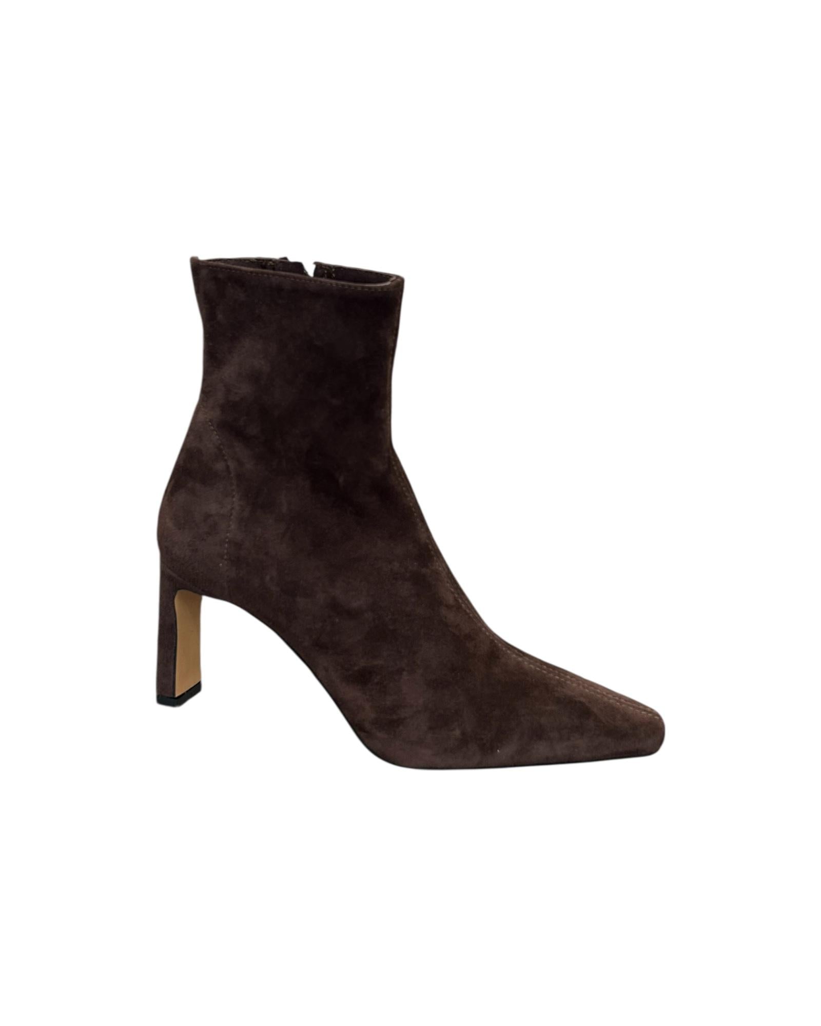 Stivaletto in pelle scamosciata Testa di moro 2242 CAMOSCIO TDM DREAMER 