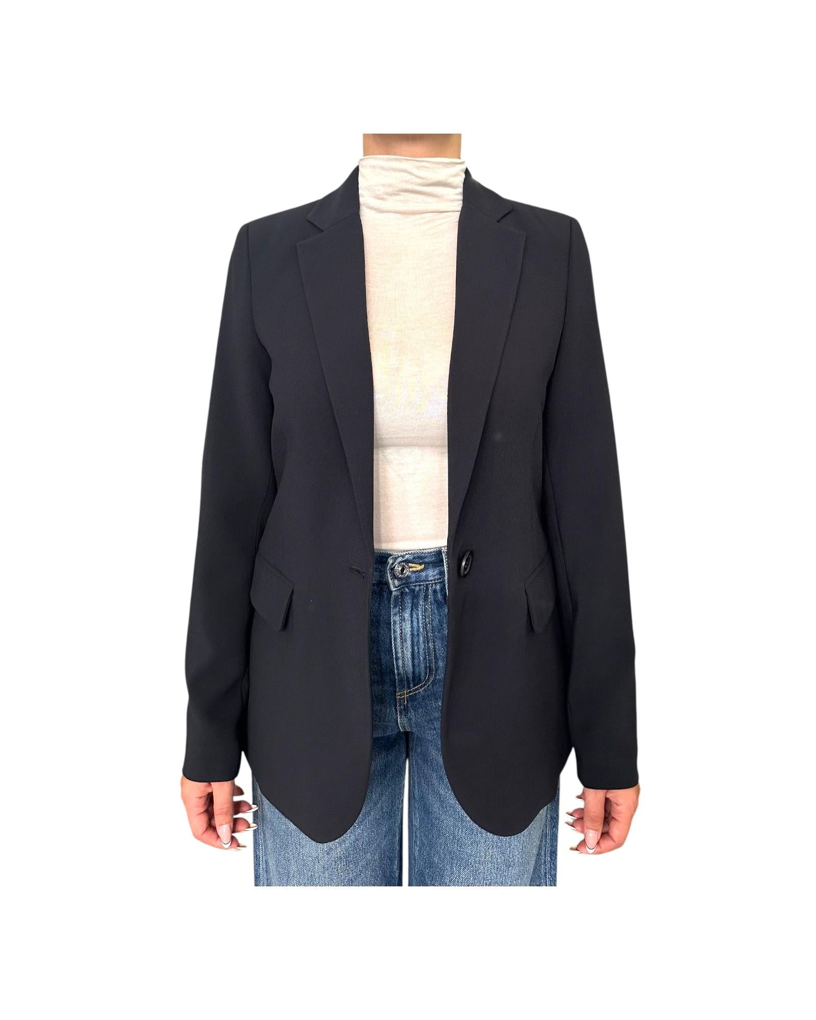 Blazer Monopetto Nero LIM DG6026 NERO OTTOD'AME 