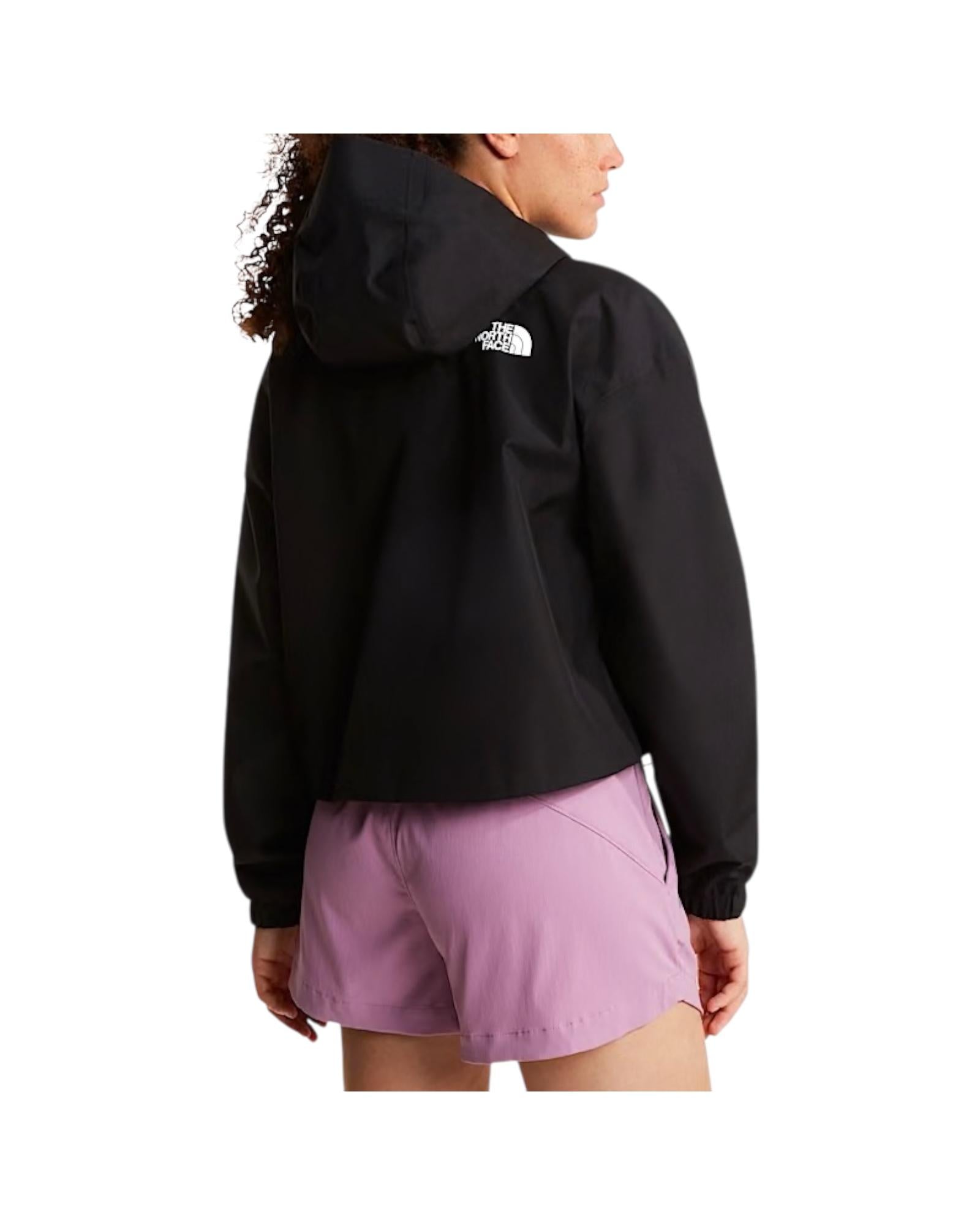 Giacca corta in vita Quest Dryvent Black W QUEST MONO CROPPED BLACK THE NORTH FACE 