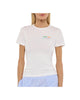 Emilie cotton T-shirt with embroidery I don't look it anyway