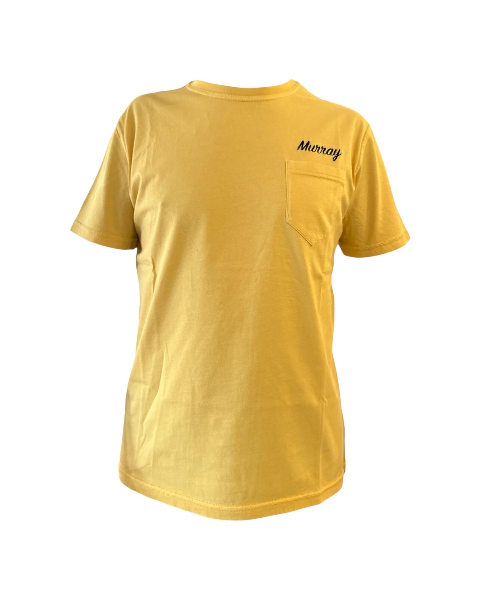 T-shirt uomo Murray, yellow. G8000 021 YELLOW BL'KER