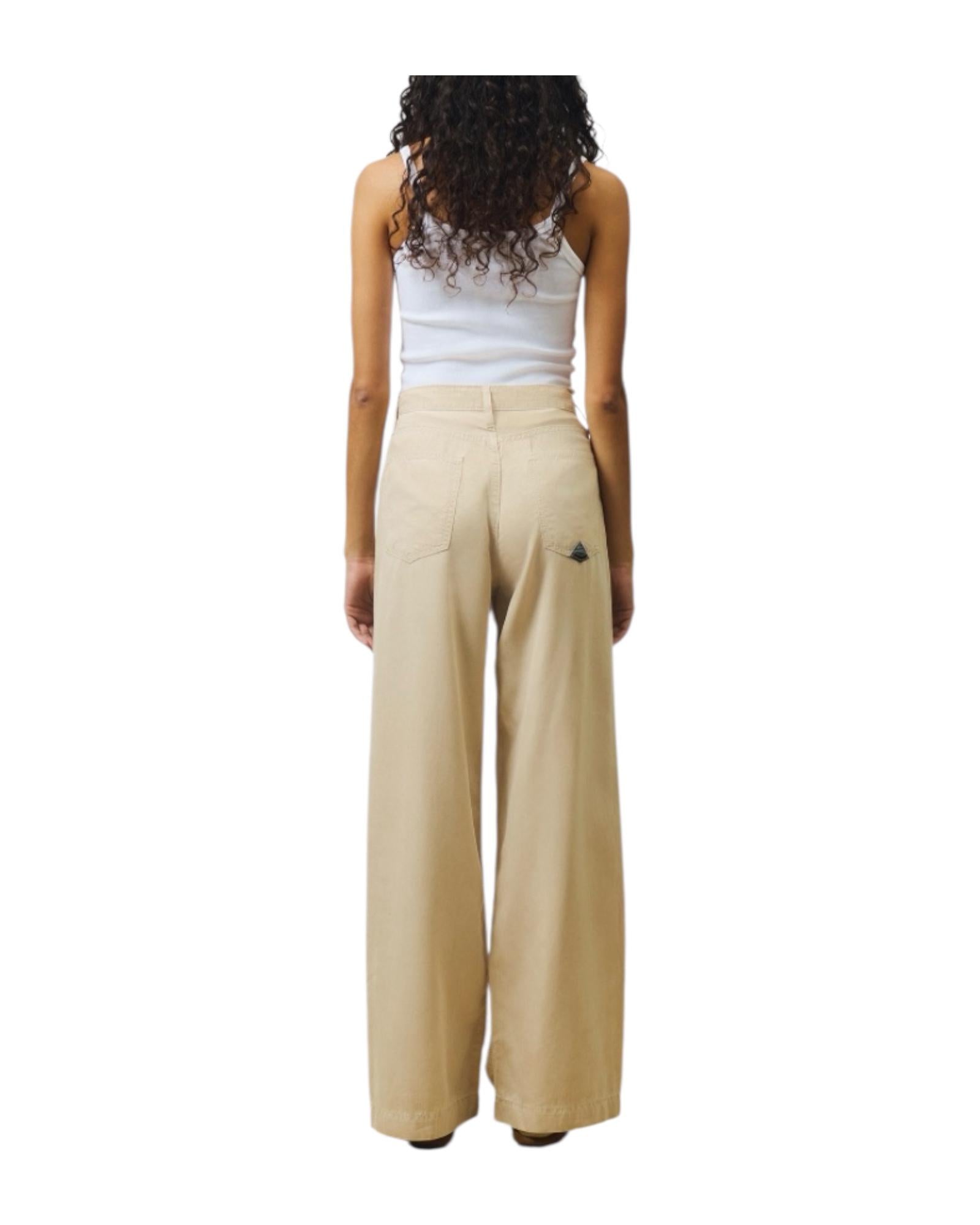 Pantalone Marta in tencel Dyed cloud RND091CR560569 C0288 ROY ROGER'S