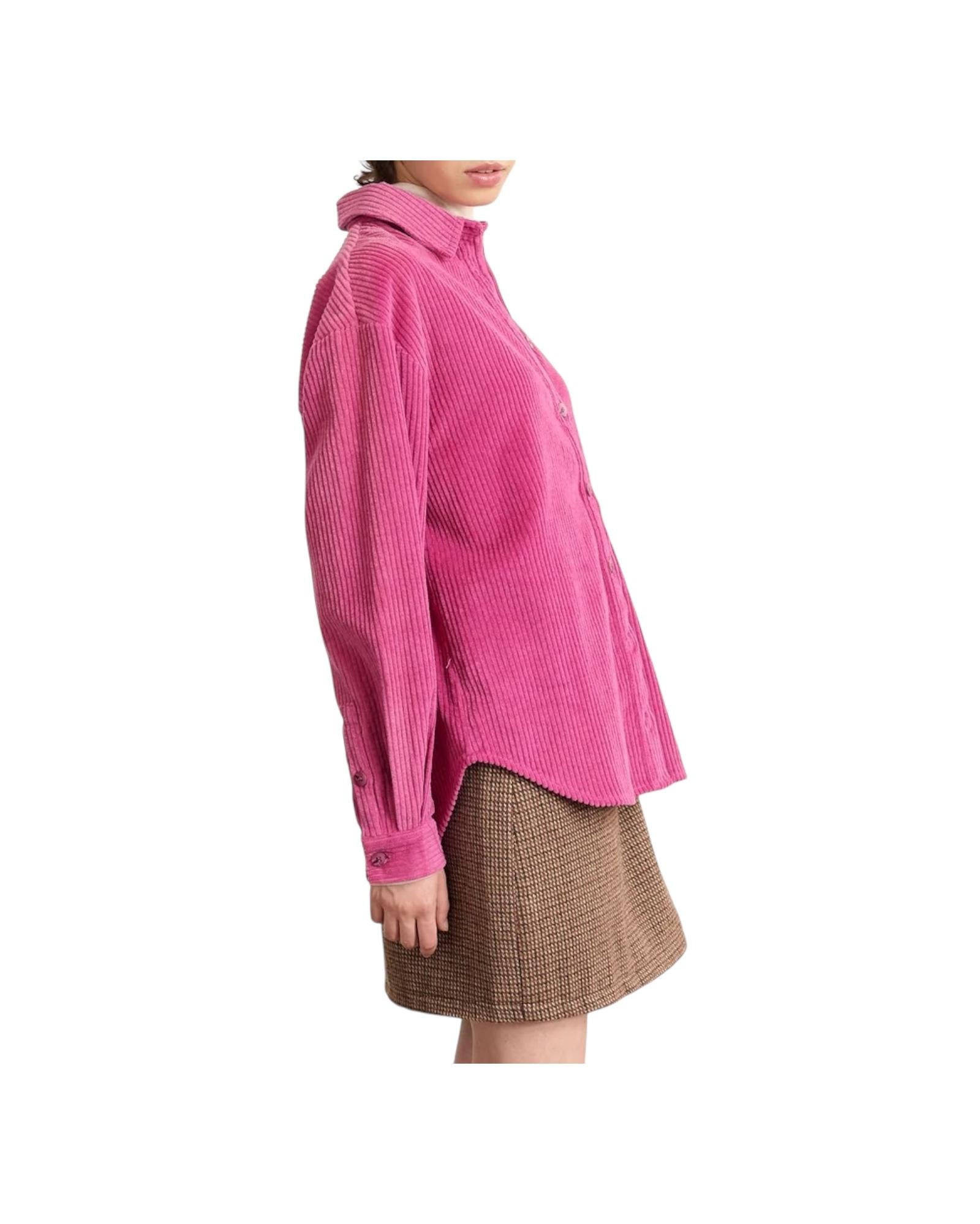 Camicia Over in cotone Rose 2025 BEN ROSE GARANCE PARIS 