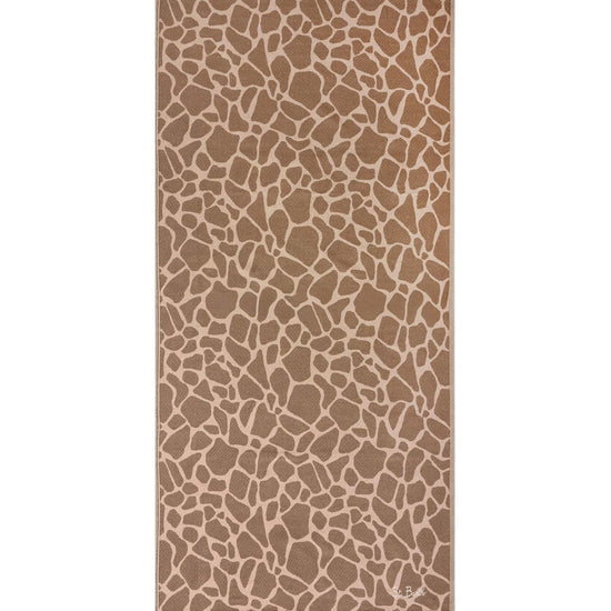 Telo mare in cotone jacquard con fantasia animalier FOUT009 01061L MC2 SAINT BARTH 