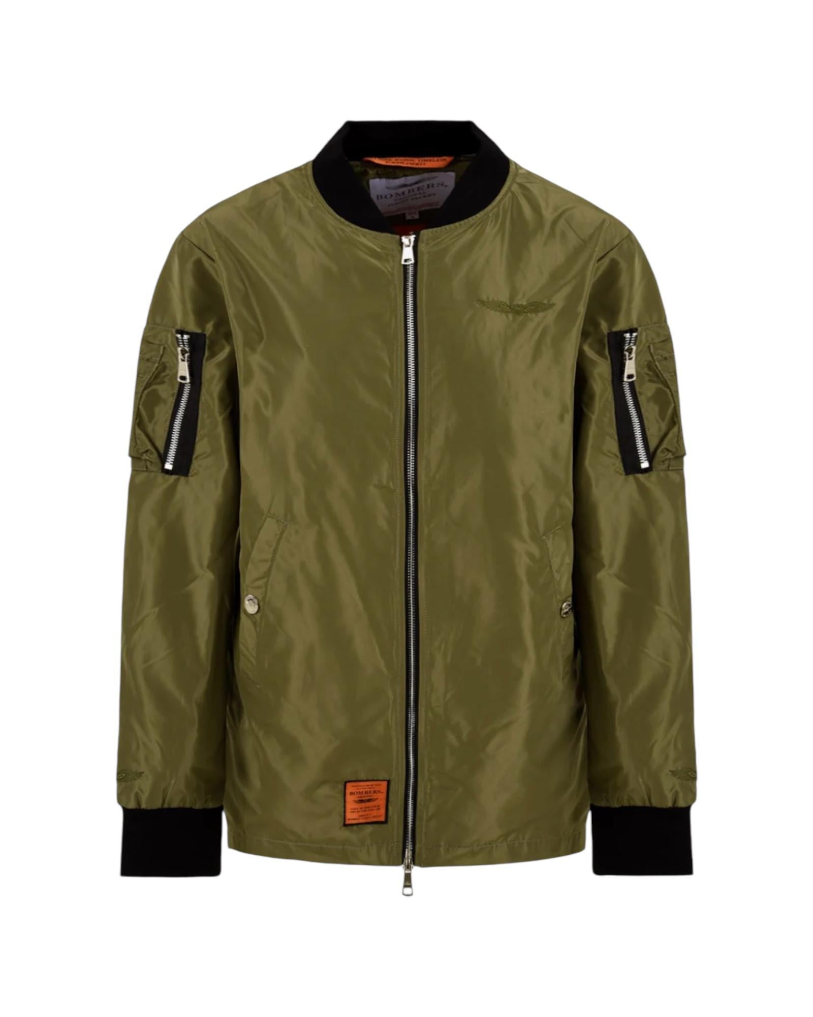 Giubotto Bomber LT Kaki Media lunghezza