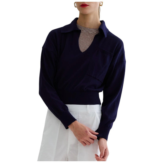 Polo con taschino Navy M28 916 222 FLOOR 