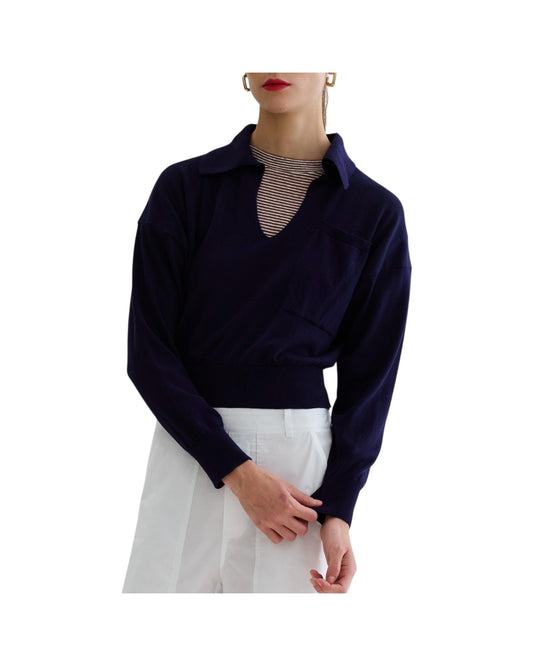 Polo con taschino Navy M28 916 222 FLOOR 