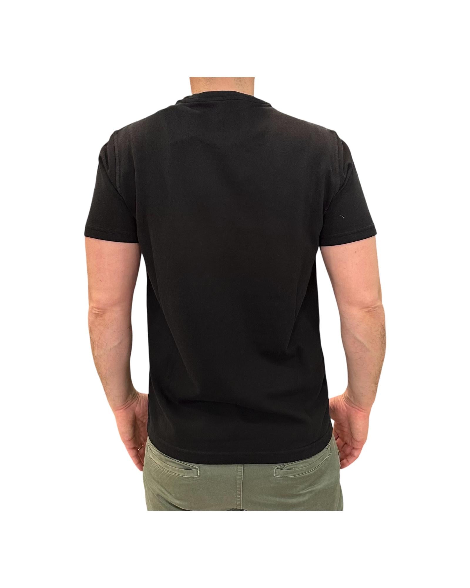 T-shirt Uomo Orchard Piquet black. 1003 BLACK BL'KER 