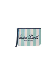 Pochette Aline ins cuba a righe Verde
