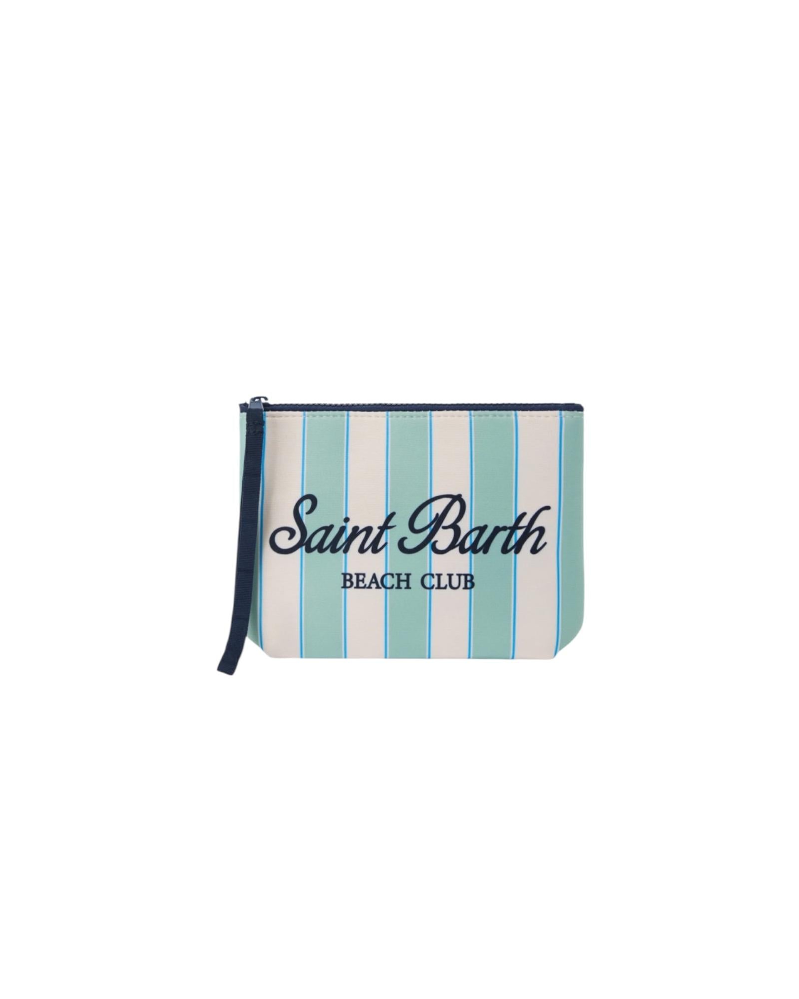 Pochette Aline ins cuba a righe Verde ALIN001 00606L MC2 SAINT BARTH 