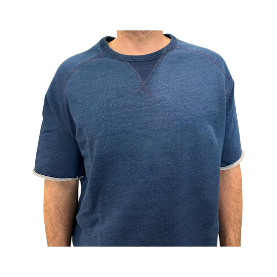Felpa uomo Bar Harbour Indigo Bleach. 4011 INDIGO BLEACH BL'KER 