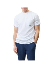 T-Shirt pocket in jersey Optic white