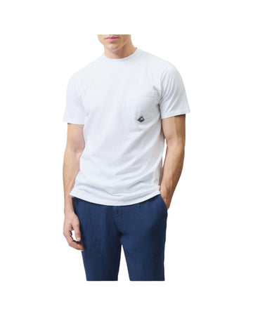 T-Shirt pocket in jersey Optic white RRU634CA160111 C0014 ROY ROGER'S 