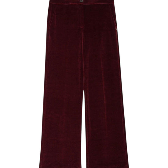Pantalone Palazzo in velluto Rouge Noir CHX DP9898 ROUGE NOIR OTTOD'AME 