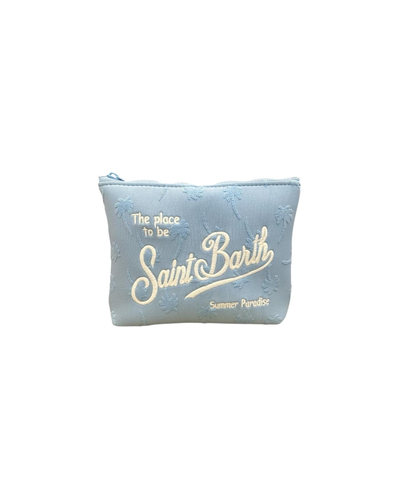 Pochette Aline terry embossed palm ALI0003 04024H MC2 SAINT BARTH 