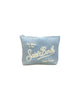 Pochette Aline terry embossed palm
