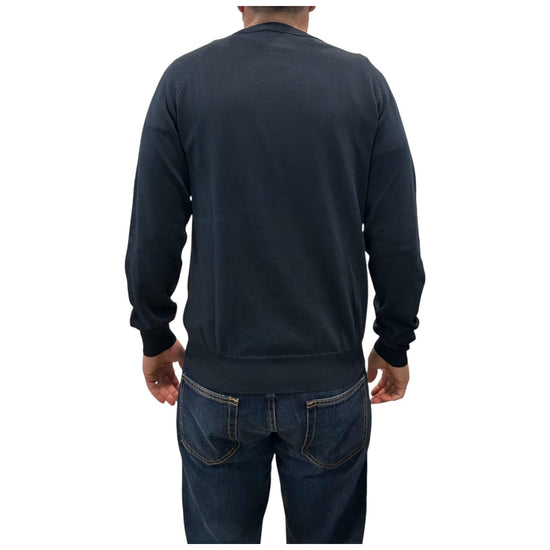 Maglia in cotone taglio felpa Blu 16150 108 RETOIS 