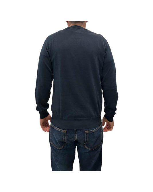 Maglia in cotone taglio felpa Blu 16150 108 RETOIS 