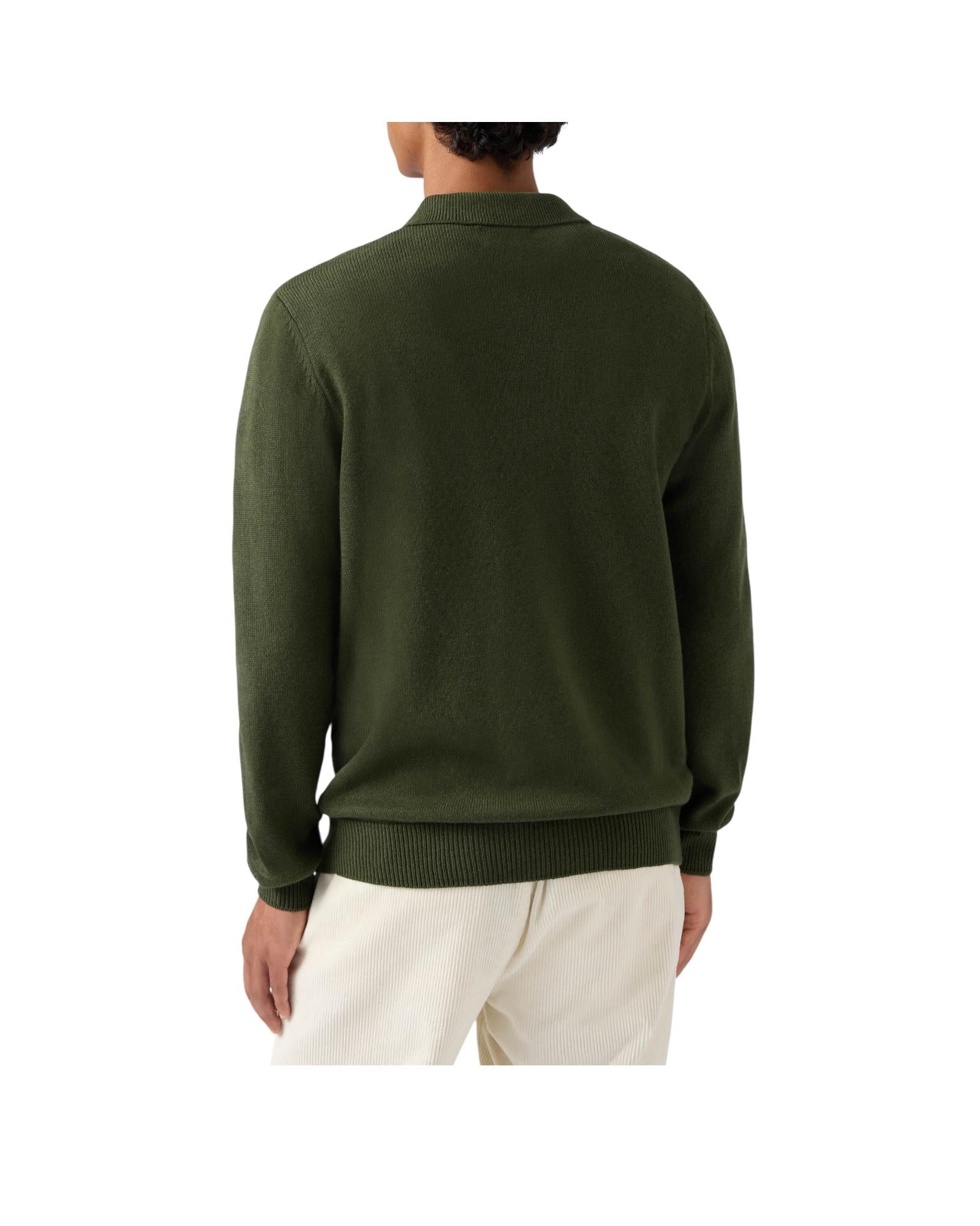Polo in lana merinos Moss COV0009 00263I MC2 SAINT BARTH 