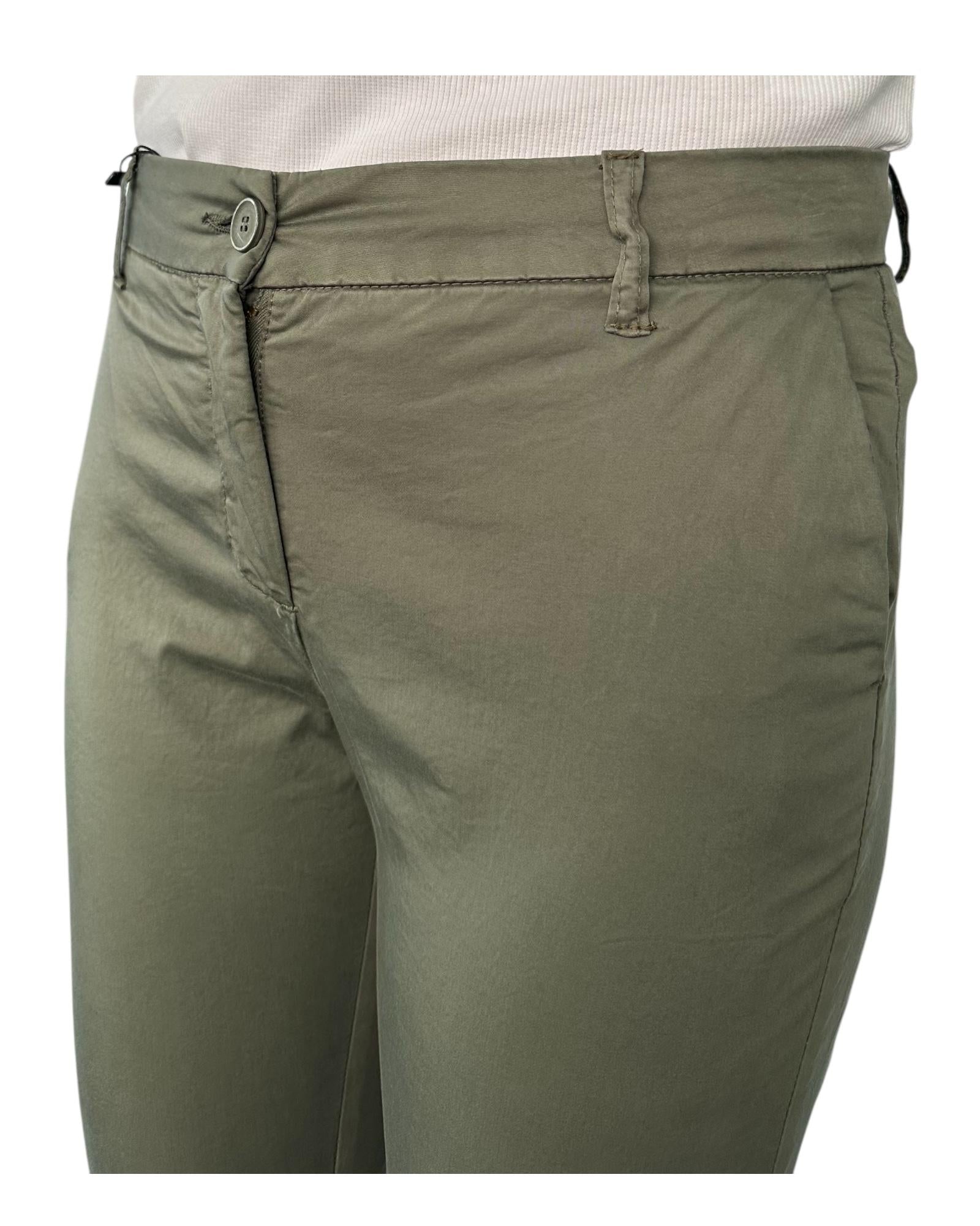Pantalone Office verde militare OFFICE DONNA VERDE RE.VI.VAL 