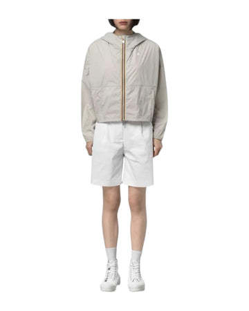 Giacca corta over Beige Lt K6141NW 634 K-WAY 
