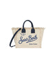 Borsa Colette in canvas di cotone Beige