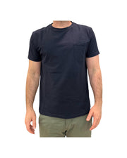 T-shirt Uomo Casco Bay Fiammata Navy