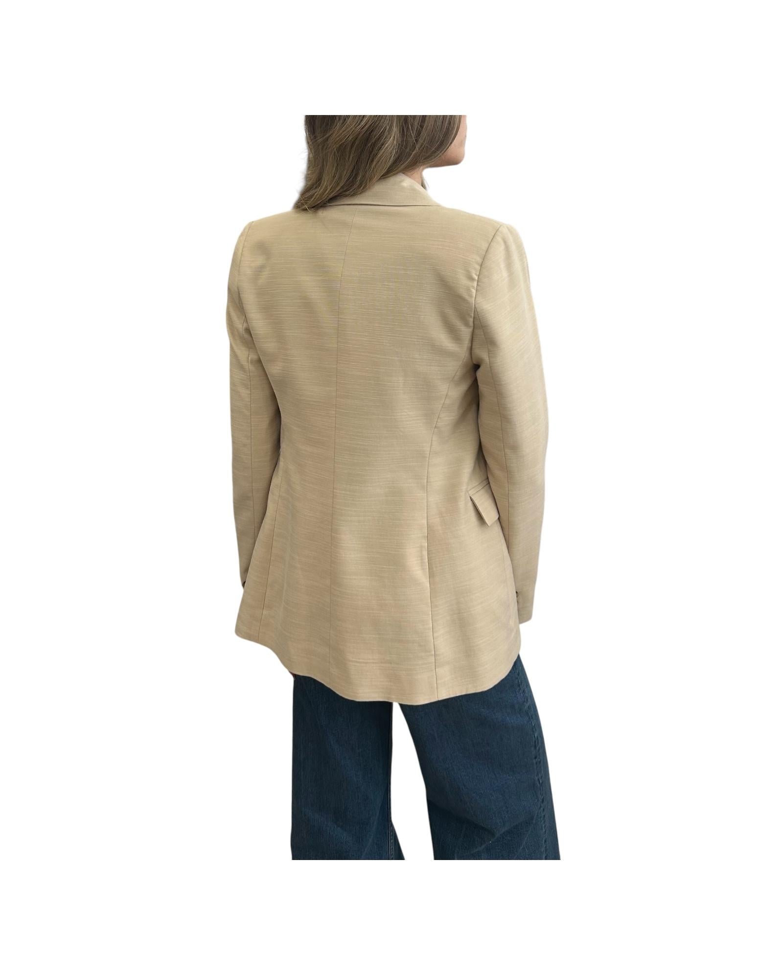 Blazer doppiopetto Beige JGE Q033 021 HAVEONE 