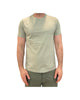 T-shirt uomo Eagle Lake Fiammata senza taschino sage.