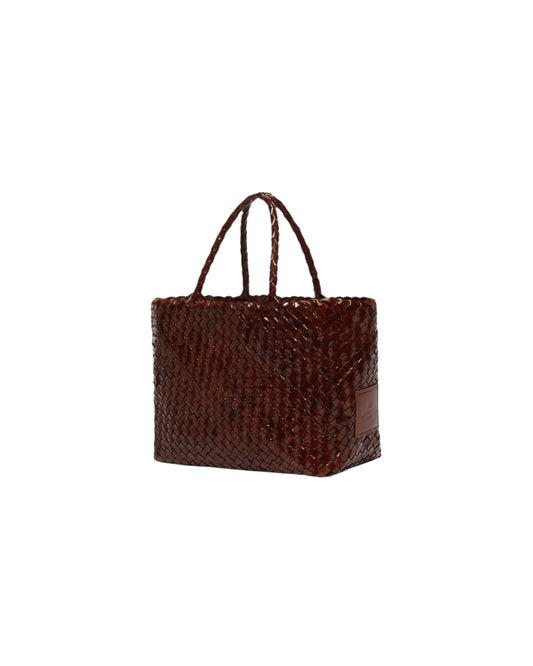 Borsa in pelle intrecciata Cuoio ORLI 001 MAX MARA WEEKEND 