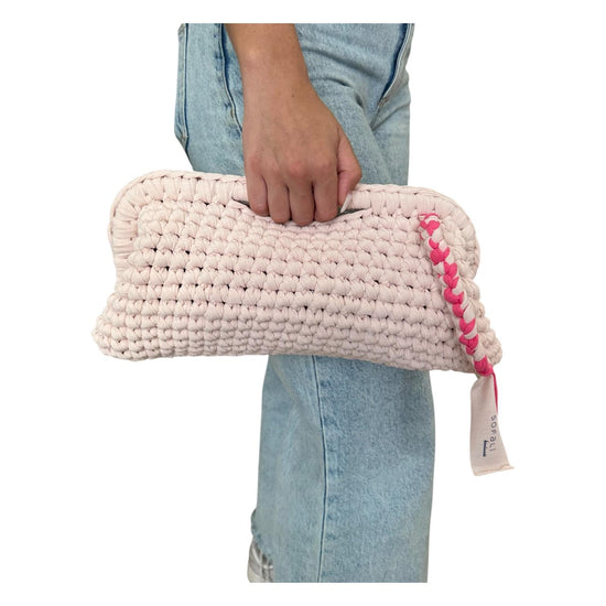 Clutch Bag Sofa grande Rosa cipria SOFA ROSA CIPRIA SOFALI' 