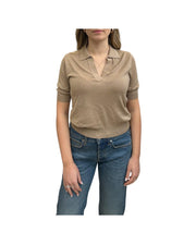 Polo Lurex Mandorla