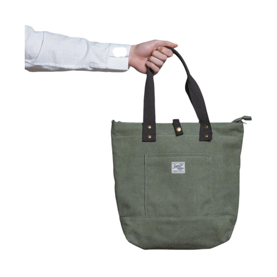 Borsa Kyle in canvas Military green KYLE CRDC03 IMPURE 