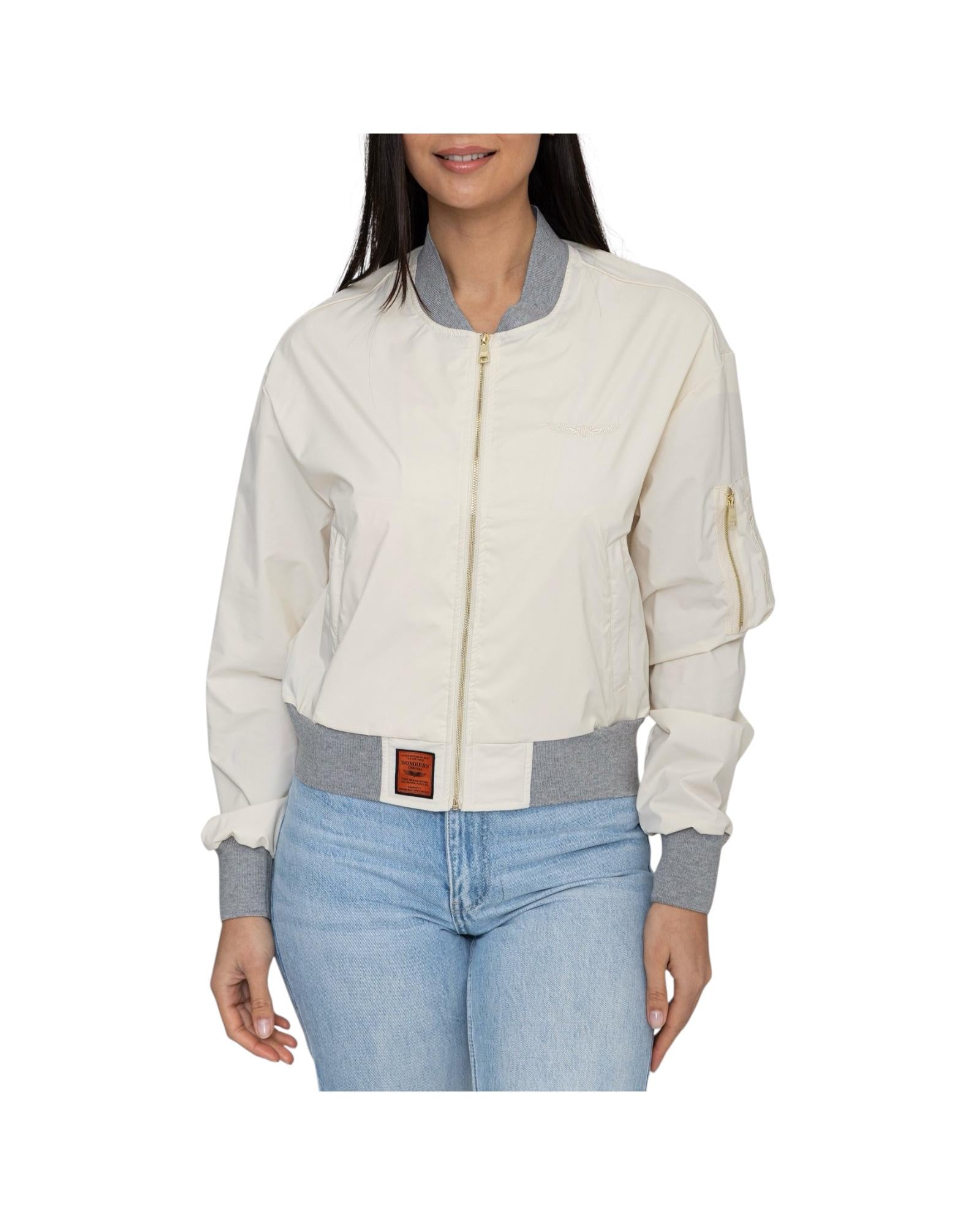 Bomber leggero Cream BWMALIGHB6 CREAM BOMBERS ORIGINAL 