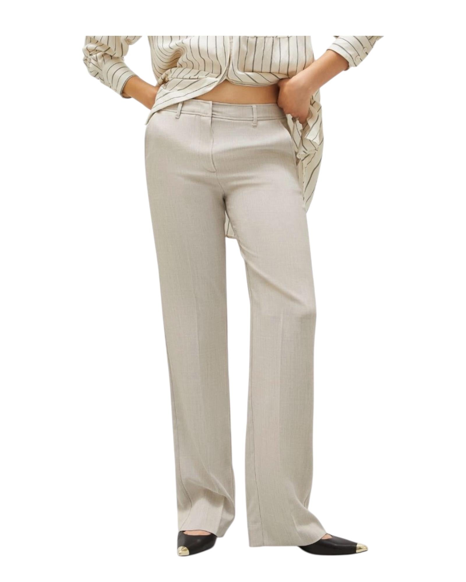Pantalone Arabba dritto stretch sabbia ARABBA 003 MARELLA
