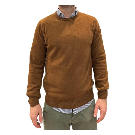 Maglione girocollo Tabacco 15055T 135 RETOIS 