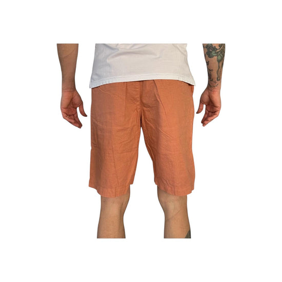 Bermuda misto lino Corallo GK711 CORAL RE.VI.VAL 