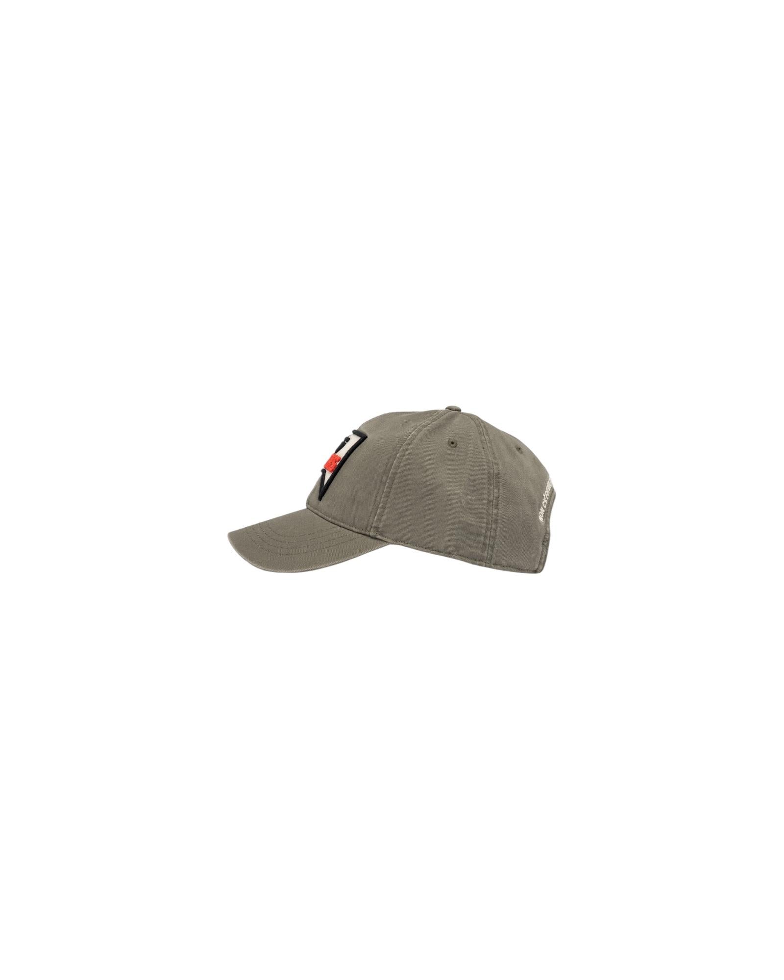 Cappello Baseball Olive RRU903C921XXXX C0015 ROY ROGER'S 
