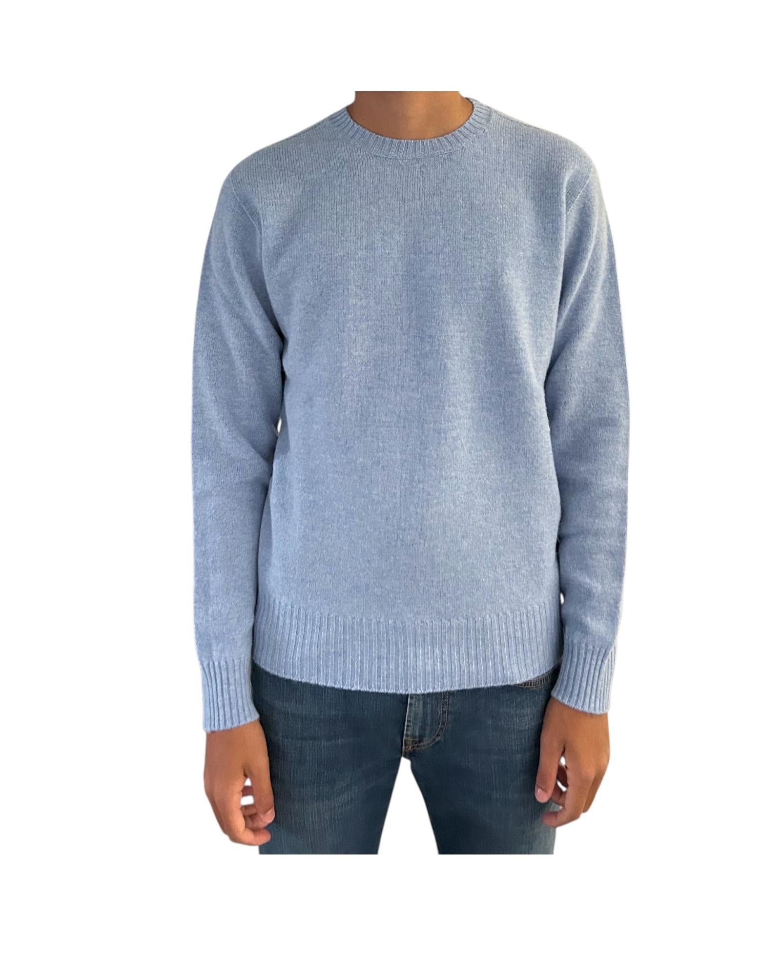 Maglione girocollo in lana merino Cielo 12580 105 RETOIS
