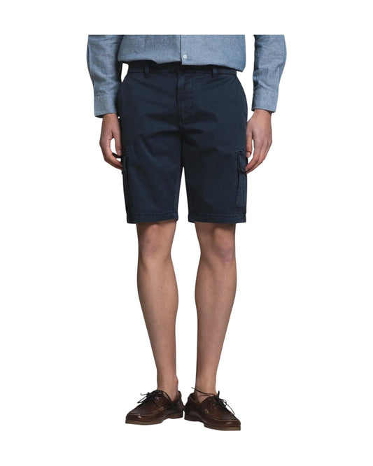 Bermuda Cargo in cotone stretch Navy DANNY GABC01 IMPURE 