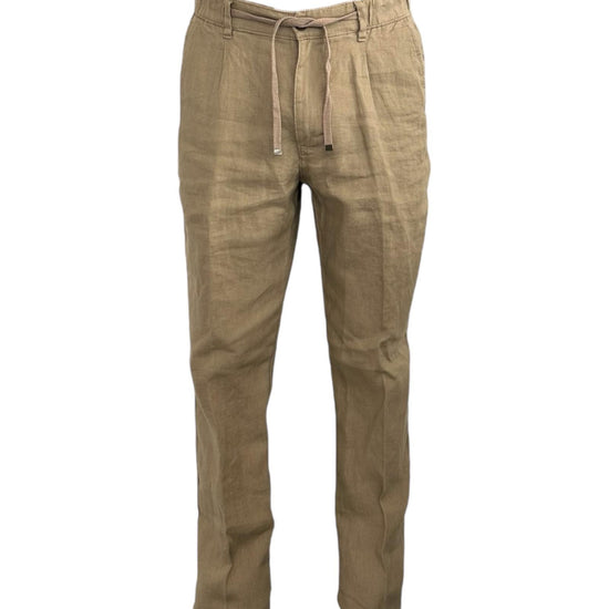 Pantalone in lino Safari AU25S30PA PA1090 SAFARI Alley docks 