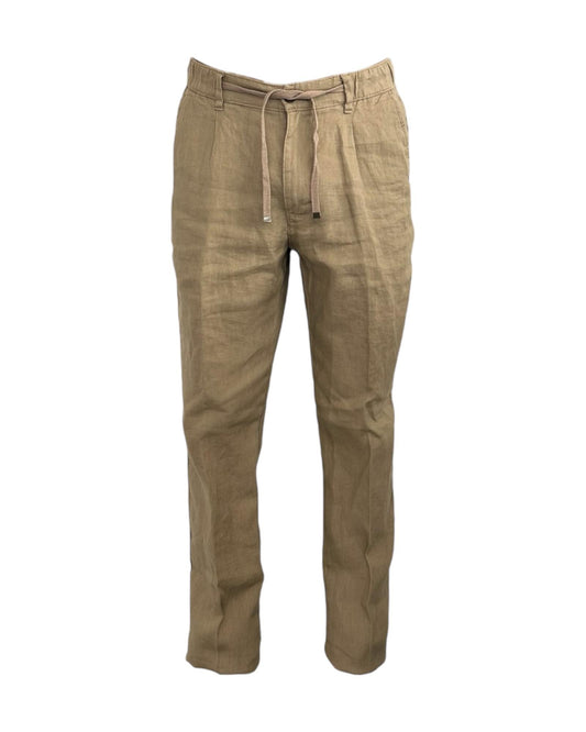 Pantalone in lino Safari AU25S30PA PA1090 SAFARI Alley docks 