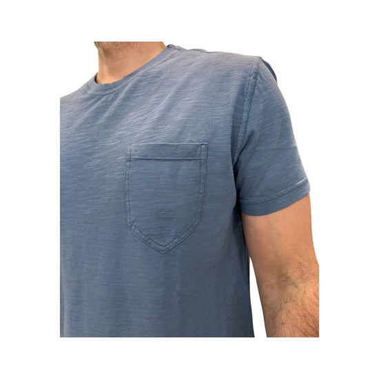 T-shirt Uomo Casco Bay Fiammata royal 1001 ROYAL BL'KER 