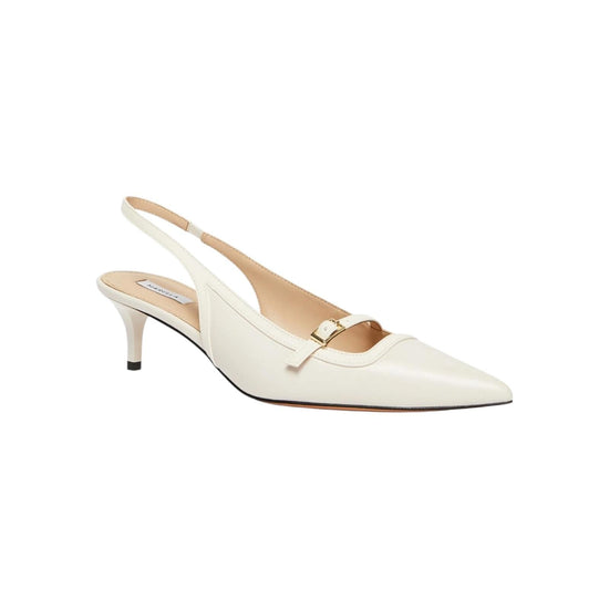 Slingback in nappa Bianco ACAMPO 001 MARELLA 