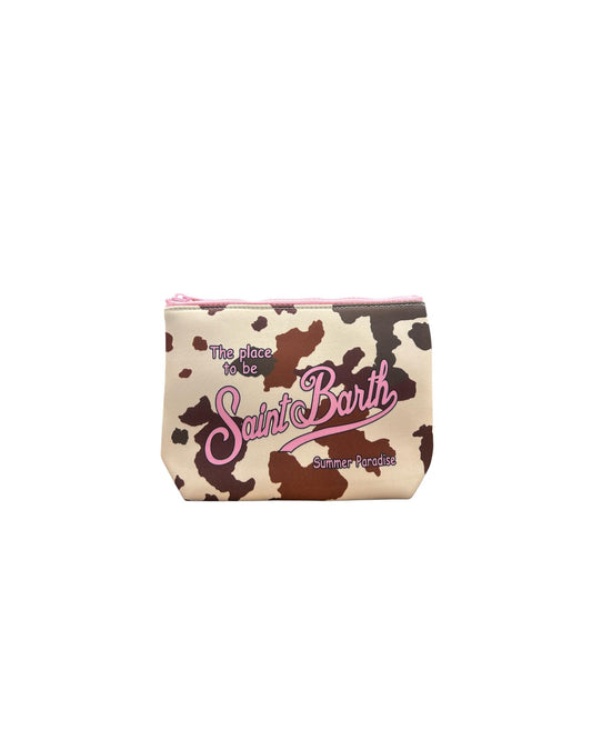 Pochette Aline Cow skin Rosa ALIN001 00274L MC2 SAINT BARTH 
