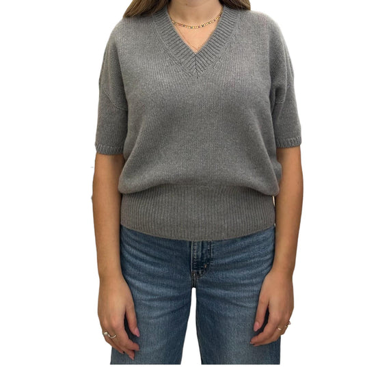 Gilet in cashmere Grigio 85885 114 RETOIS 