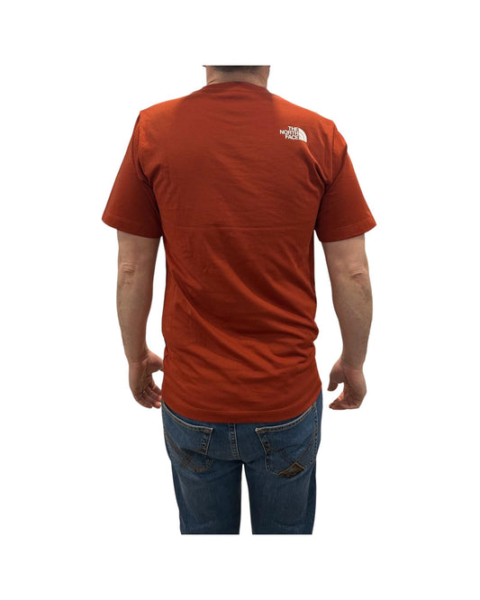 T-shirt Evolution Hal Dome Iron clay M EVO HLF DME IRON CLAY THE NORTH FACE 