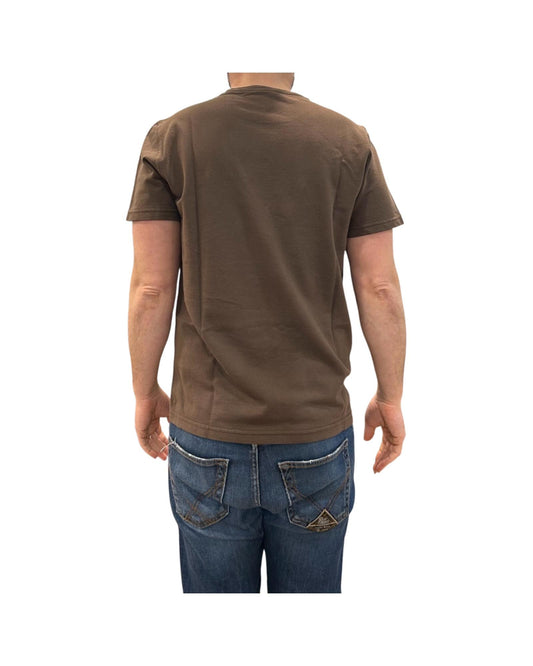 T-shirt Uomo Orchard Piquet Brown 1003 BROWN BL'KER 